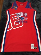 Harlem Globetrotters 36 Meadowlark Platinum Fubu 2X Jersey Stitched Limited