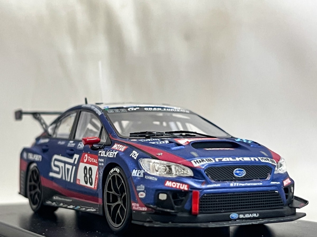 エブロ1/43 SUBARU WRX STI Nurburgring 2018 EBBRO 1/43 Subaru Wrx