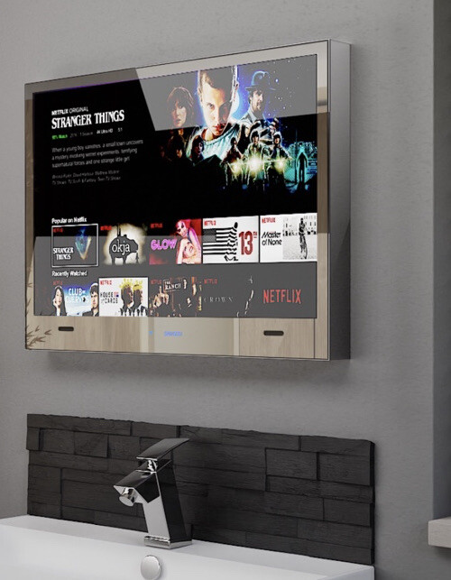 22" NEW ANDROID 11 SARASON Waterproof Bathroom LED SMART Mirror TV SALE