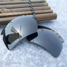 LensOcean Polarized Replacement lenses for-Oakley Flak 2.0 XL OO9295 - Black