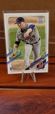 タリク・スクバル　ボブルヘッド 2021 Topps Series 1 Baseball Tarik Skubal - Rookie Card - Detroit