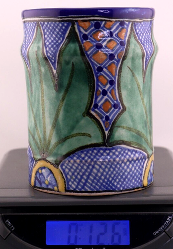 VTG Ysauro Uriarte Talavera Pottery - Signed - 4.75"- Planter - Amazing & Mint! - Picture 15 of 18