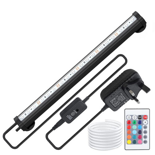 LED Aquarium Lights Submersible Air Bubble RGB Light for Fish Tank Underwater. - Picture 9 of 15