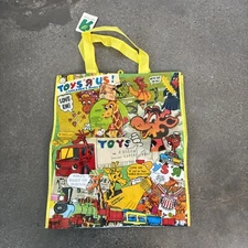 Toys R Us Retro Advertisements Exclusive Reusable Shopping Bag Tote NWT