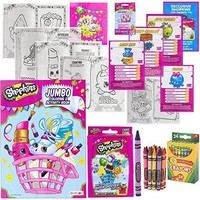 Shopkins Activity Set: Jumbo Drawing Sketch Pads Coloring Activity Book 96 Pages Shopkins Activity Set: Jumbo Drawing Sketch Pads Coloring Activity Book 96 Pages