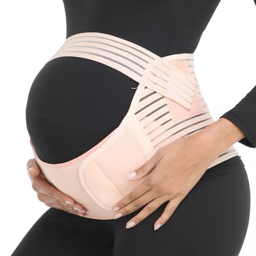 Schwangerschaft Bauch Bauch Band Umstandsband Bauch Taille Rücken Stützgürtel Bandage - Bild 22 von 33