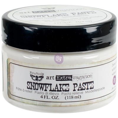 Prima Marketing 962906 Finnabair Art Extravagance Snowflake Paste 4oz, 6.85x6...