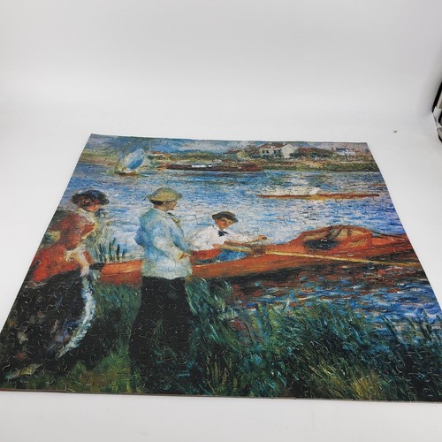 1973 Vintage Springbok puzzle Detail from Oarsmen at Chatou Renoir 100% complete - Picture 3 of 7