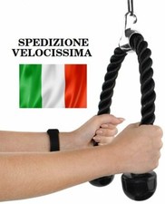 Corda Nylon per Trazioni Tricipiti Bicipiti Fune Allenamento Cavo Palestra Pesi