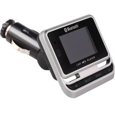 LCD Display Car Bluetooth FM Transmitter MP3 Player Hands-free USB Phone Charger