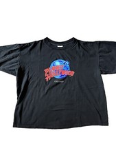 Vtg Planet Hollywood Chicago T Shirt Women's XL Black Single Stitch Made in USA