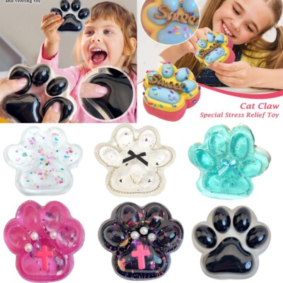 Katzenpfoten Mochi Taba Squishy Fidget Toys Katzenpfote langsam zurückprallen