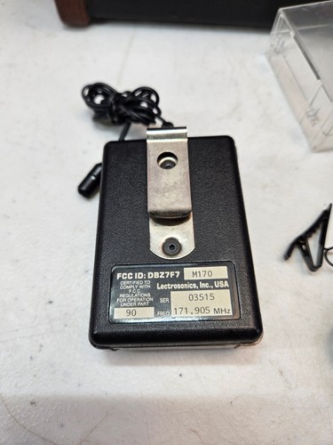 LECTROSONICS FM870 WIRELESS SOUND SYSTEM + WIRELESS MIC (VINTAGE) VIDEO DEMO! 🎥 - Picture 14 of 24