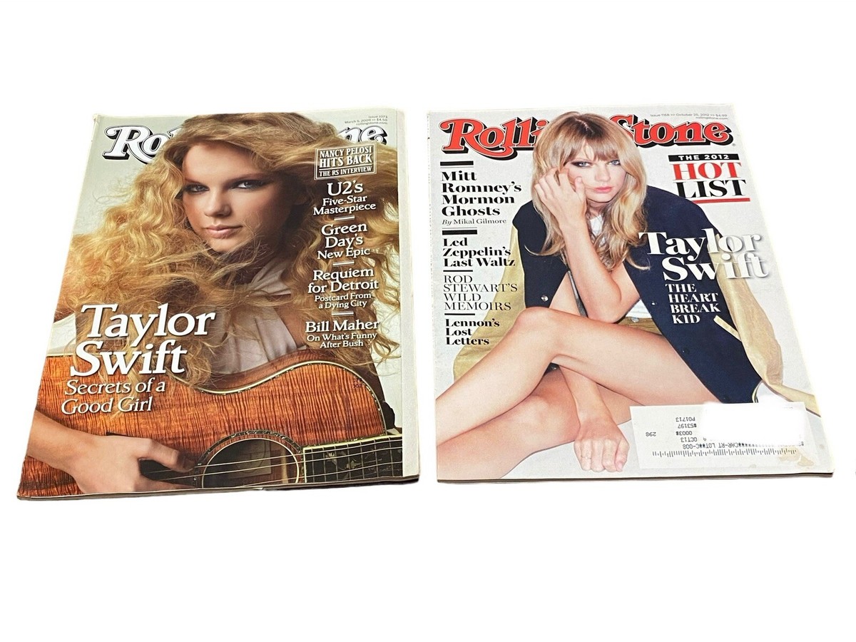 Rolling Stone Magazine Taylor Swift Lot - 1st Cover March 2009