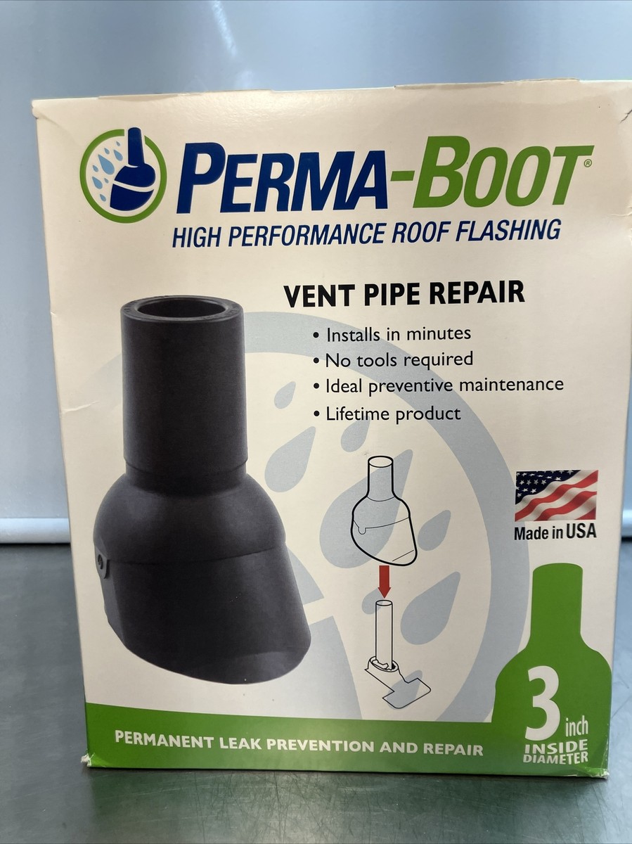 Home Depot Roof Vent Pipe Boot Repair Cost Perma-Boot Pipe Boot