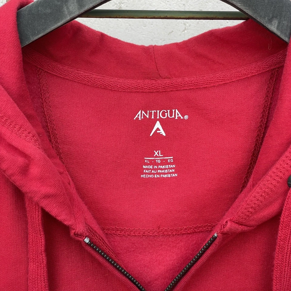 Chaqueta sudadera con capucha Boston Red Sox Serie Mundial Antigua para hombre XL roja MLB Foto 3 de 4