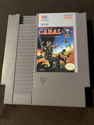 Cabal, Nintendo, Video, Game 1985 | eBay