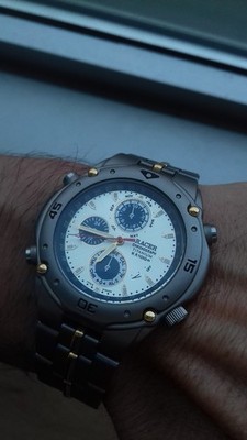 Racer W50048 CHRONOGRAPH TITANIUM Vintage Sammlung NOS Uhren Japan Uhr Carball