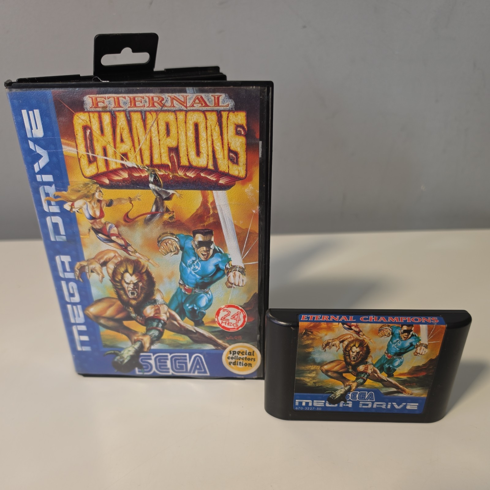 Eternal Champions Special Collectors Edition Sega Mega Drive Spiel PAL