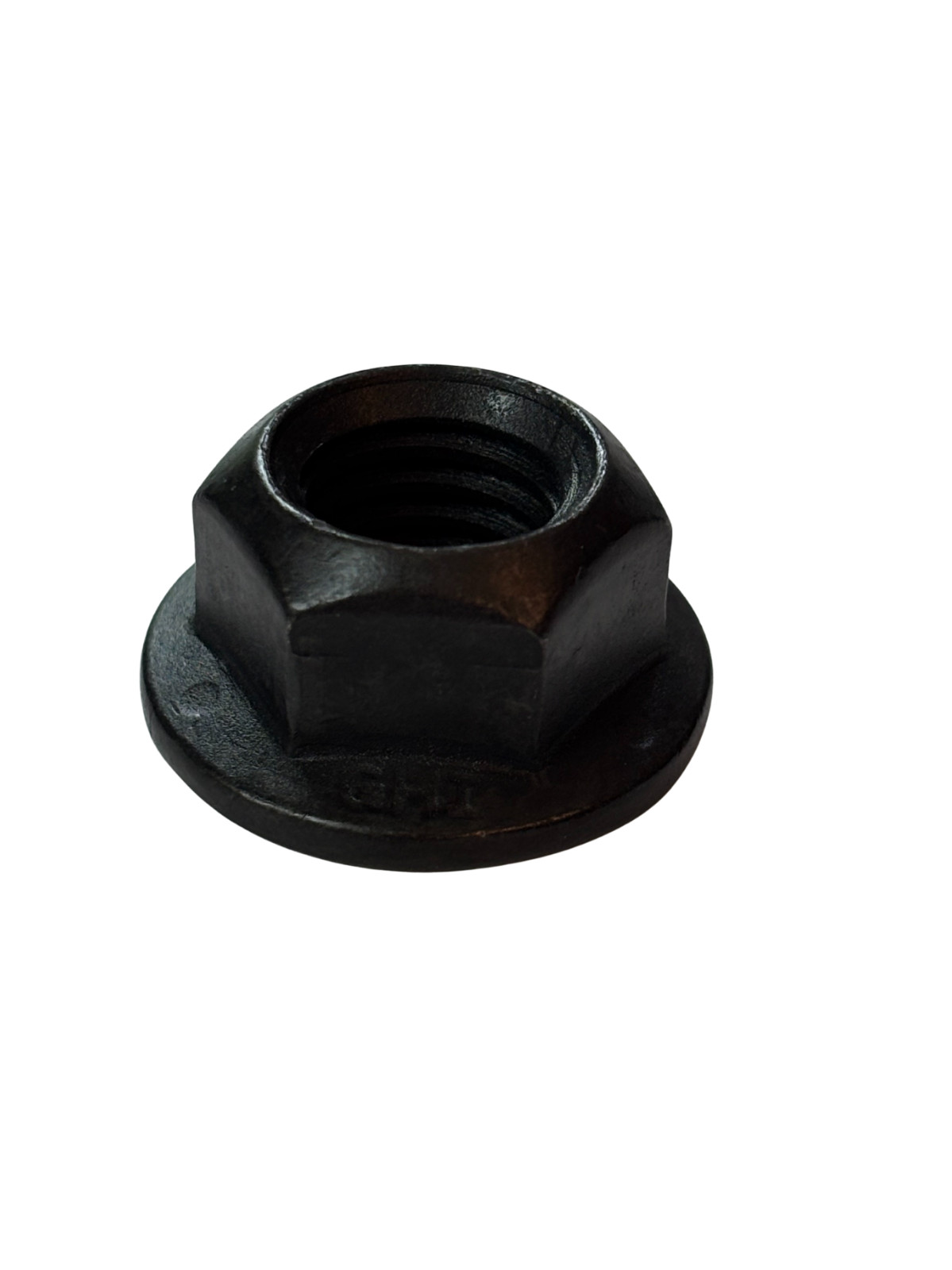 (25 Pcs) 1/2"-13 Grade 8 (G) Hex Flange Top Lock Nuts Coarse Zinc Phos & Oil