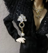 1/6 Handmade Jewel Brooch Fashion Royalty Poppy Integrity Toys 12''Doll B