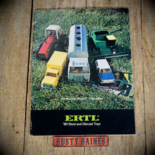 Vintage ERTL Steel & Diecast Toy Catalogue, Farm Tractors, Lorries, Vans