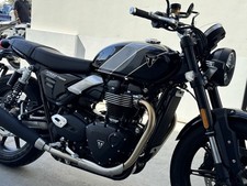 2025 Triumph Speed Twin 900 Phantom Black/Aurum Gold 