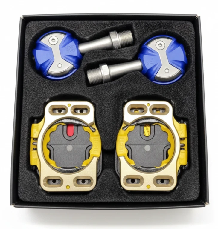 Set Di Piastre Cleats Per Pedali Speedplay Zero | Compatibile Con X1/X2/X5 | Lega Alluminio E Resina