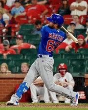 NICK MARTINI 8x10 PHOTO #6 CHICAGO CUBS WM