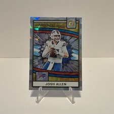 Josh Allen 2025 Panini Donruss Action-All Pros #AAP-JAL Buffalo Bills