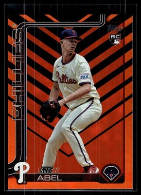 Mick Abel 2025 Topps Update Holiday Card #US127