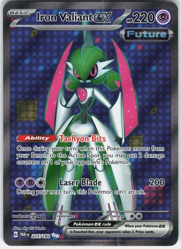 Iron Valiant ex [Pokemon Paradox Rift - 225/182] EN NM