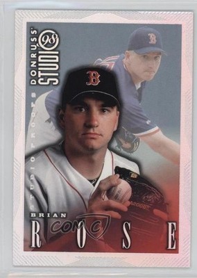 1998 Donruss Studio Studio Proofs /1000 Brian Rose #90 0a7