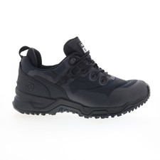 Zapatos tácticos deportivos negros originales Swat Alpha Fury Low 175001 para hombre