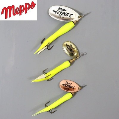 MEPPS SPINNER Aglia Flying C 10/25 g; Kunstköder für Barsch, Hecht, Zander 08080