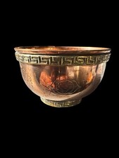 Copper Offering Bowls 3'' With Polished Amethyst Stones