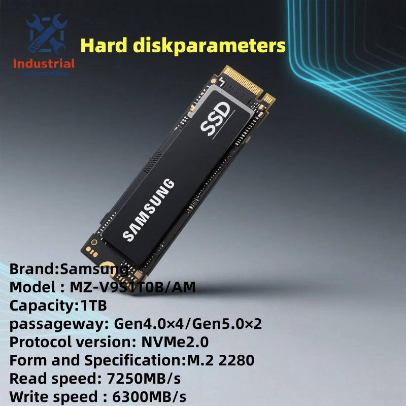 Original Samsung 990 EVO Plus 1TB M.2 MZ-V9S1T0B/AM With tools & heat sinks SSD - Image 4 of 4