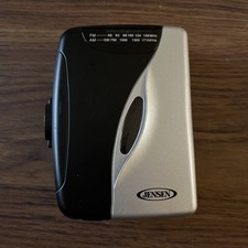 Jensen SCR-68B Portable Radio And Casette Player. Tested And Working