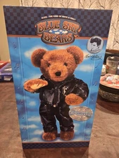Blue Sky Bears Elvis Presley Animated Dancing Bear In Original Box AC power