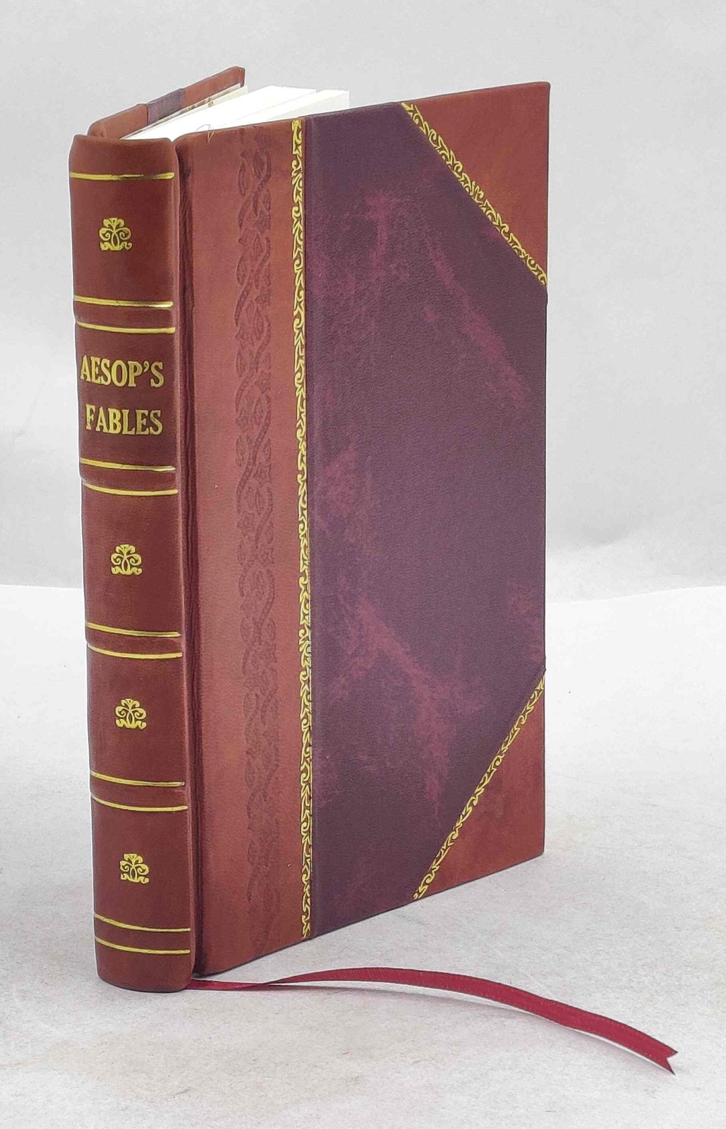 Aesop'S Fables. 1848 By Aesop. [Leather Bound]