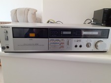 Vintage Technics RS-M216 Stereo Cassette Tape Deck - Tested and Working. Silver