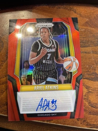 2025 Panini Prizm WNBA #SG-AA Ariel Atkins Auto Red Refractor /99