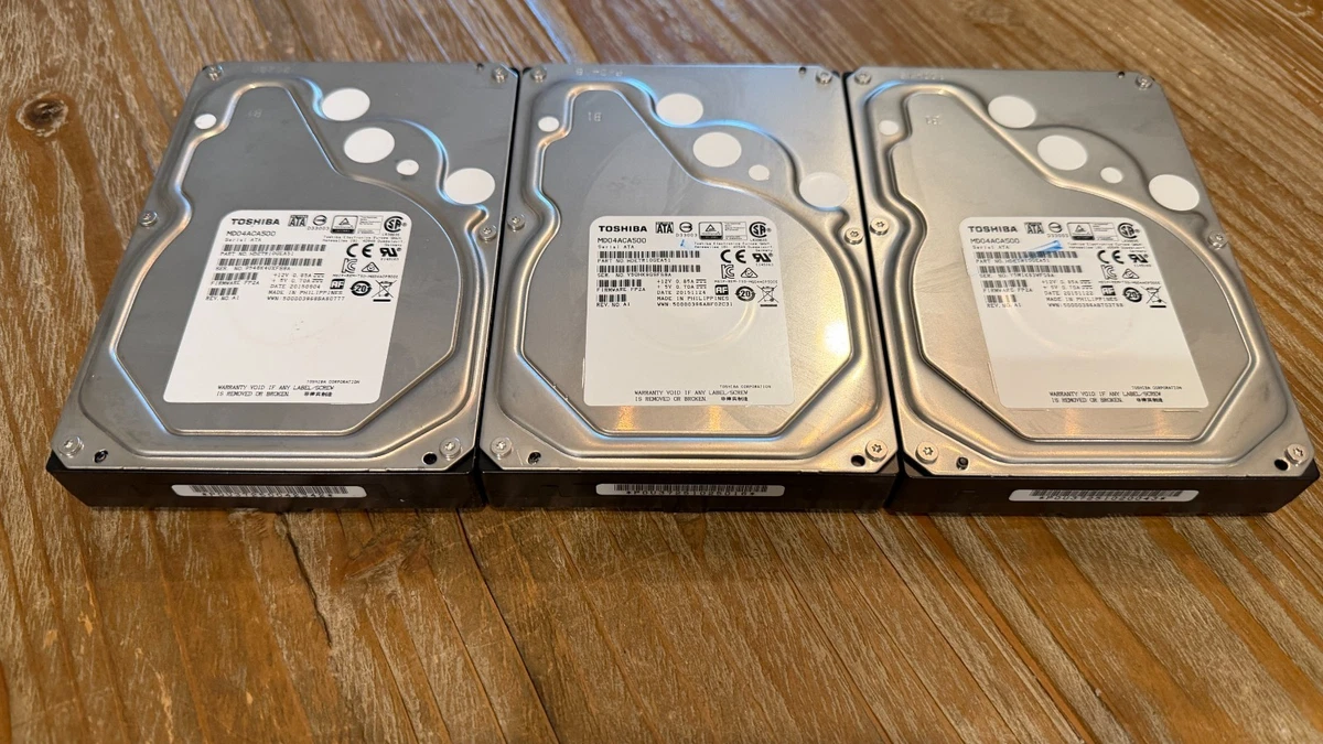 Toshiba Internal Hard Disk Drives 5 TB Storage Capacity for sale