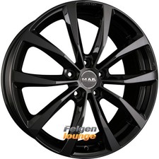 4x MAK WOLF Gloss Black 6,5x16 ET35 5x100 Alufelgen 16 Zoll