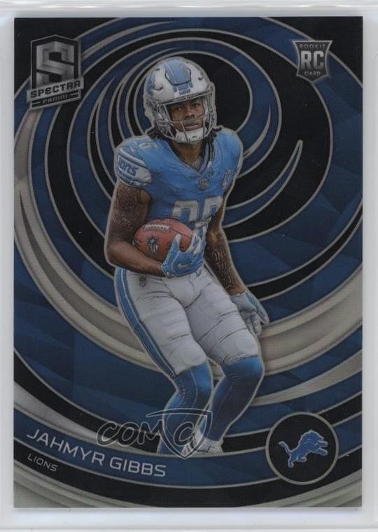 2023 Panini Spectra Rookies Silver Prizm Jahmyr Gibbs #119 Rookie RC 07r3