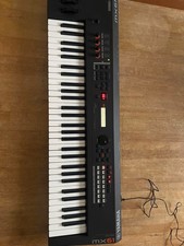 YAMAHA MX61 SYNTHESIZER W/ AC ADAPTER SHIELD CABLE ORIGINAL CASE