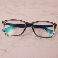 Ray Ban Eyeglass Frames Only RB7047 5769 54-17-140 Blue Gray Full Rim