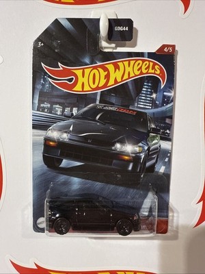 Hot Wheels 88 Honda CR-X Black JDM 4/5 2020 Rare Osaka Kanjo