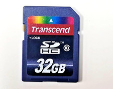 Transcend 32GB Class 10 SDHC Memory Card 214
