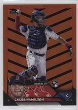 2023 Topps Update Orange & Black Foil Caleb Hamilton #US160 2ra